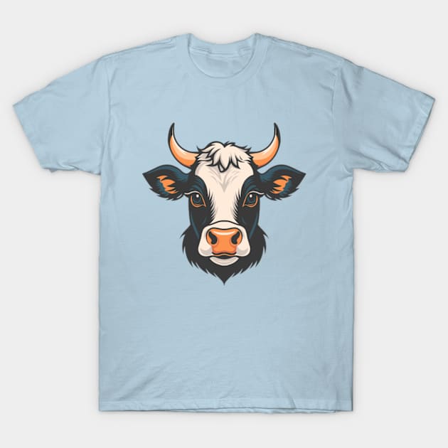 Cute Cow T-Shirt by milhad